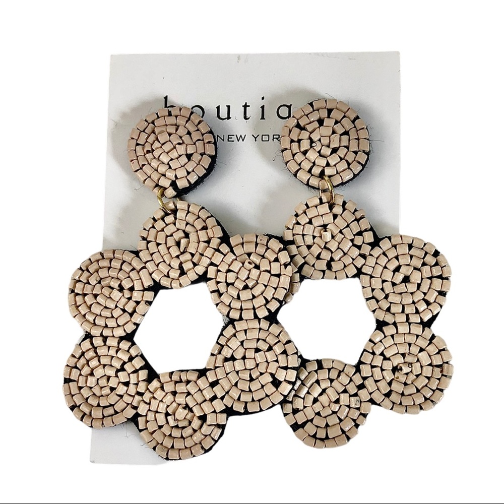 NWT  Lt. Blush Statement Earrings